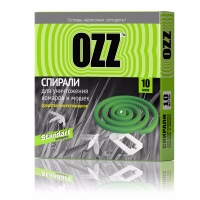 OZZ STANDARD anti-mosquito spirals, 10 pcs